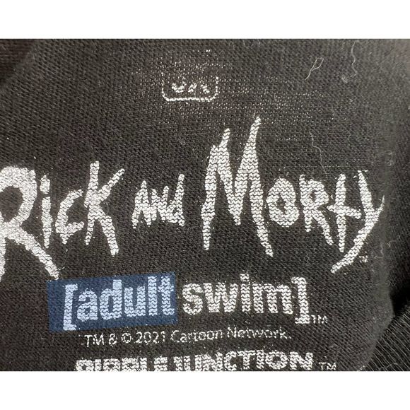 Rick and Morty t-shirt 3X mens black graphic front Ripple Junction shirt - Picture 3 of 4
